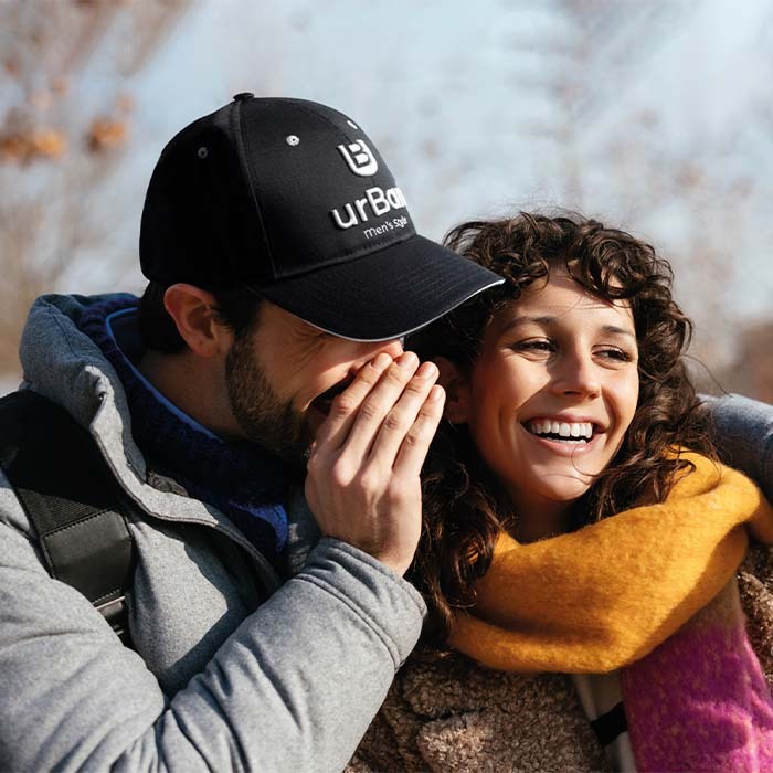 MH2103 Casquette de baseball en RPET à 6 pans structurés et profil moyen. publicitaire personnalisé - vue 5