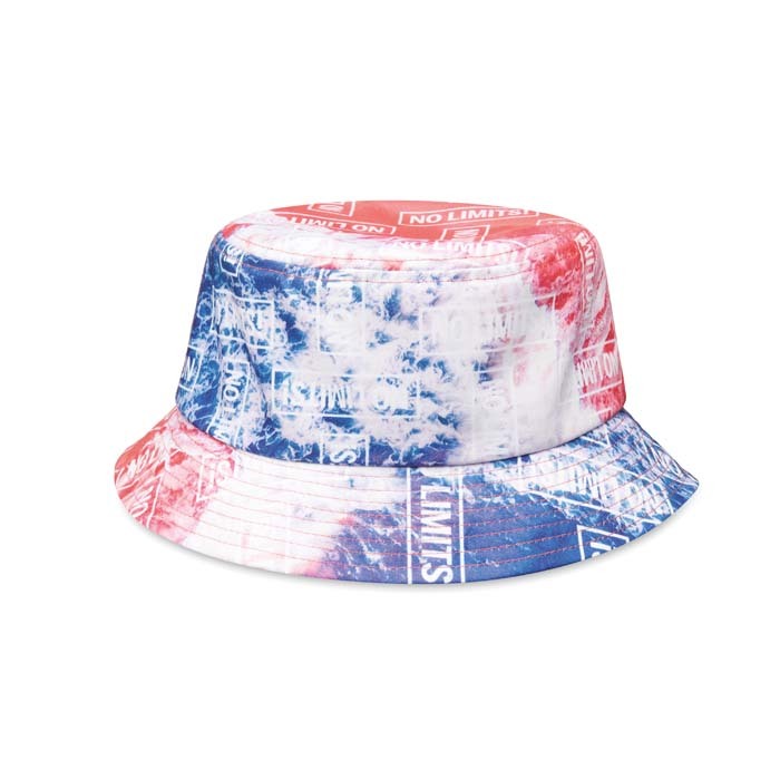 MH2321 Bob en polyester 260gsm en quadrichromie. Motif sur un côté et choix entre un... publicitaire personnalisé - vue 5