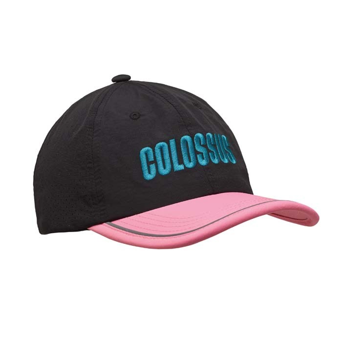 MH2329 Casquette en tissu taslon léger et respirant avec garniture réfléchissante et... publicitaire personnalisé - vue 5