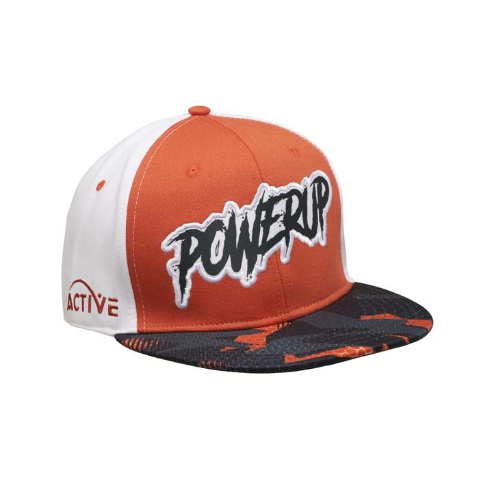 MH2337 Casquette profilée à 6 panneaux en tissu acrylique avec visière plate imprimé... publicitaire personnalisé - vue 5