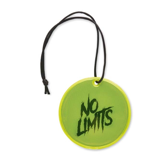 MK2029 Porte-clés de sécurité réfléchissant ⌀55mm (CE EN17353) publicitaire personnalisé - vue 5