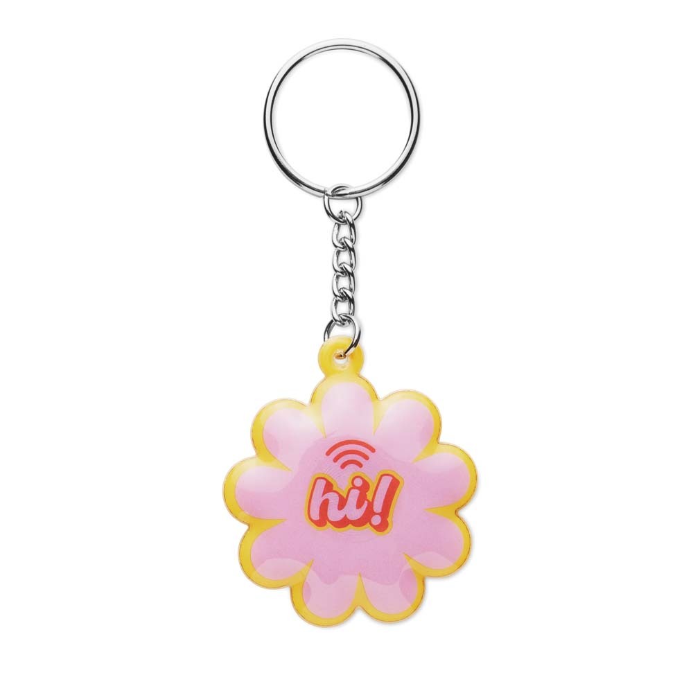 MK5007 Porte-clés NFC en PVC souple et en couleur, de la forme de votre choix publicitaire personnalisé - vue 5