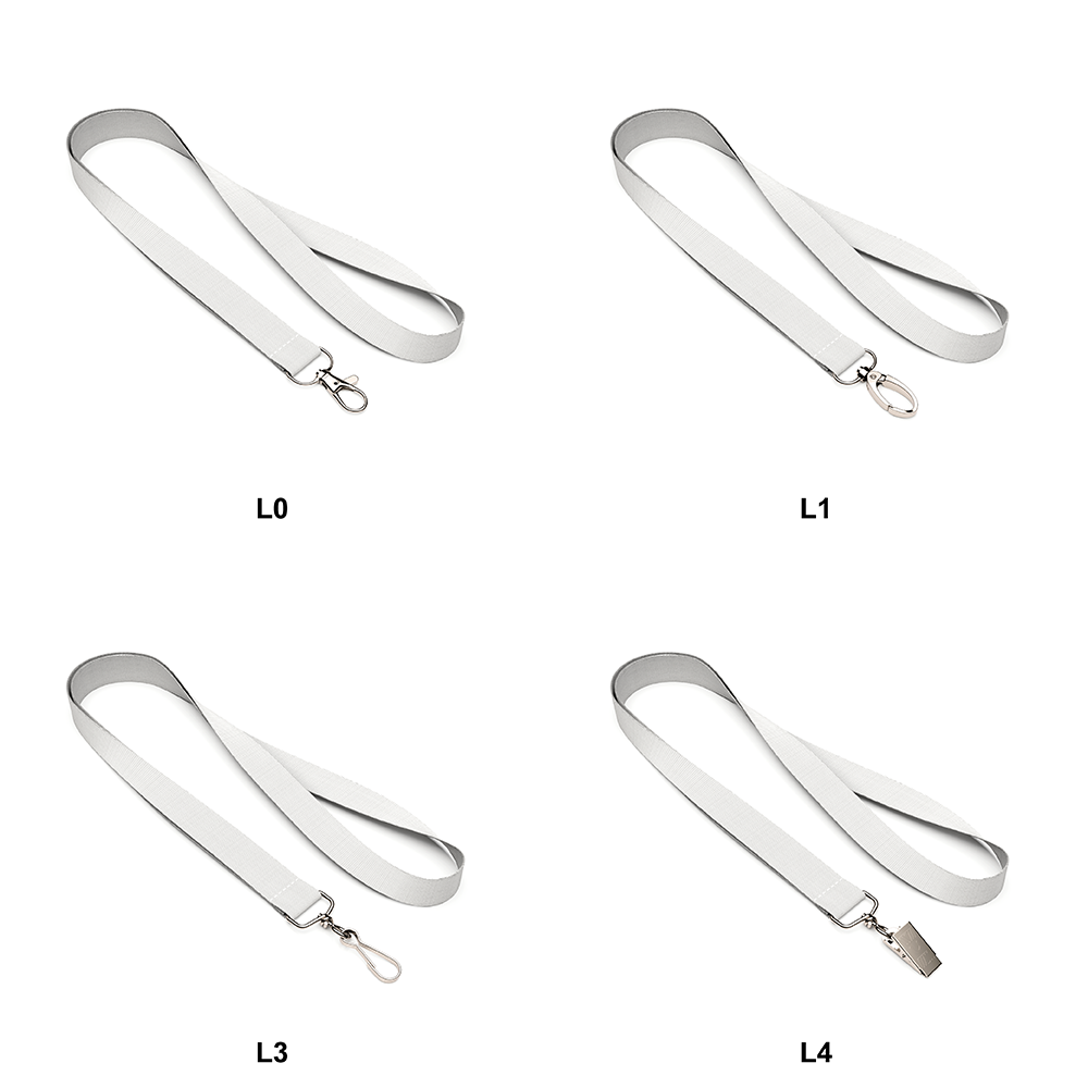 ML1036 Lanyard en coton biologique avec impression 1 couleur sur 1 côté. publicitaire personnalisé - vue 5