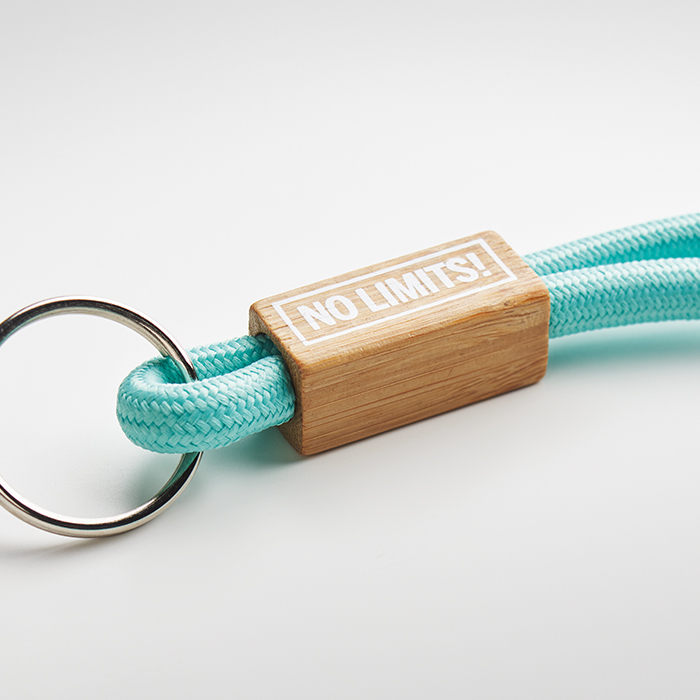 ML1073 Lanyard avec boucle en bambou. publicitaire personnalisé - vue 5