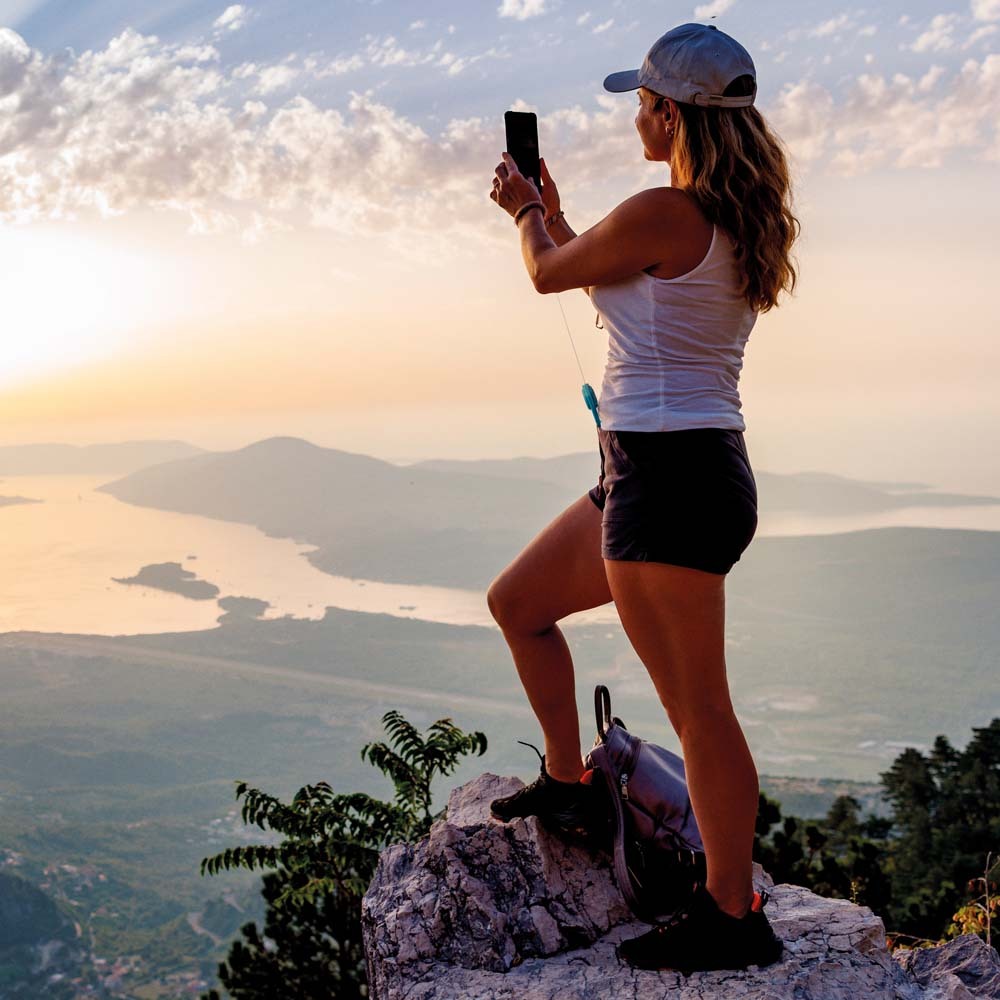 ML1088 Porte-badge et porte-téléphone robuste anti-chute et antivol publicitaire personnalisé - vue 5