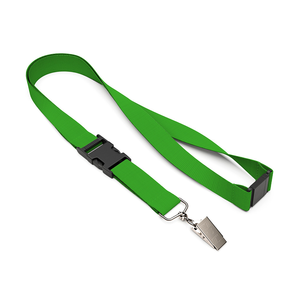 ML1102 Lanyard avec boucle et impression 1 couleur sur 1 côté. publicitaire personnalisé - vue 5