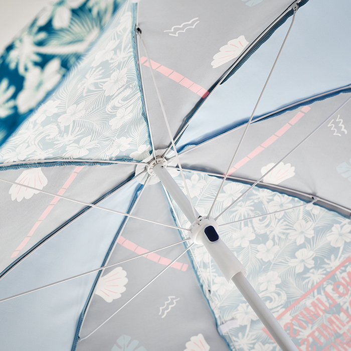 MU4004 ⌀200cm/40″. Motif en quadri (photo) sur tous les panneaux. publicitaire personnalisé - vue 5