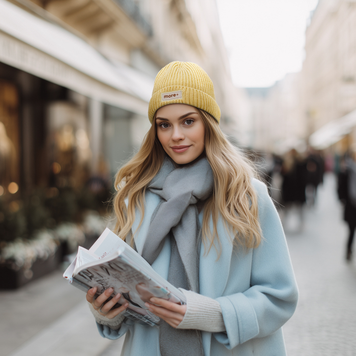 MW1117 Bonnet de pêcheur monocouche en RPET avec bord inférieur. publicitaire personnalisé - vue 5