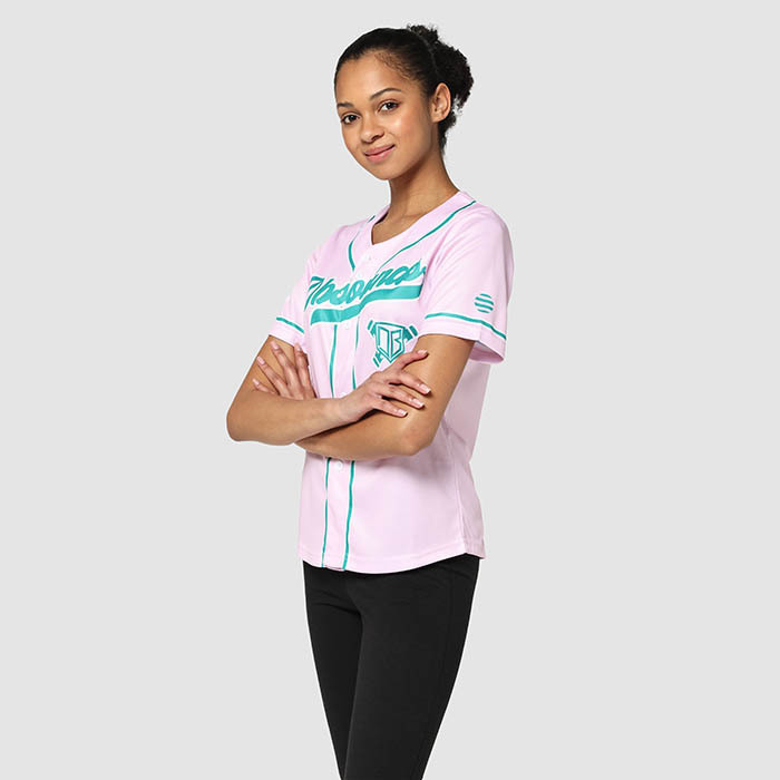 SG1025 Maillot de baseball sublimé en maille polyester respirant. publicitaire personnalisé - vue 5