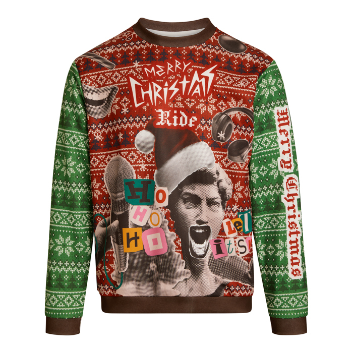 SG1036 Pull-over de Noël unisexe imprimé dans votre design unique en couleur (image ... publicitaire personnalisé - vue 5