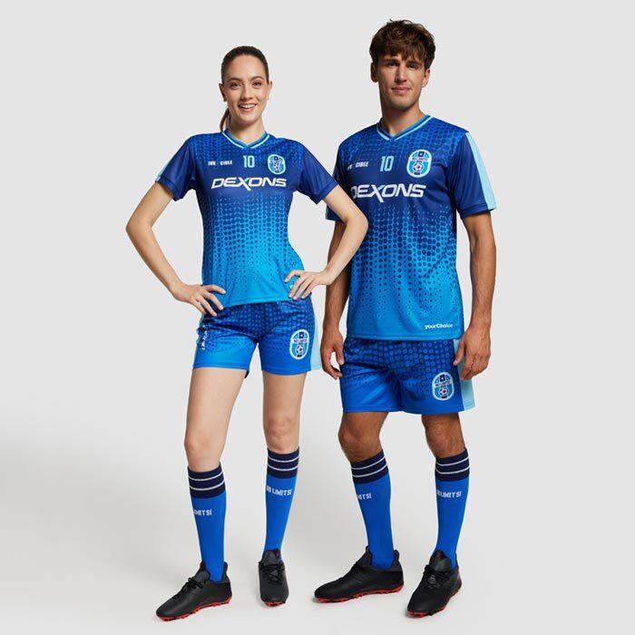 SG1207 Maillot à col en V superposé sublimé Premier. publicitaire personnalisé - vue 5