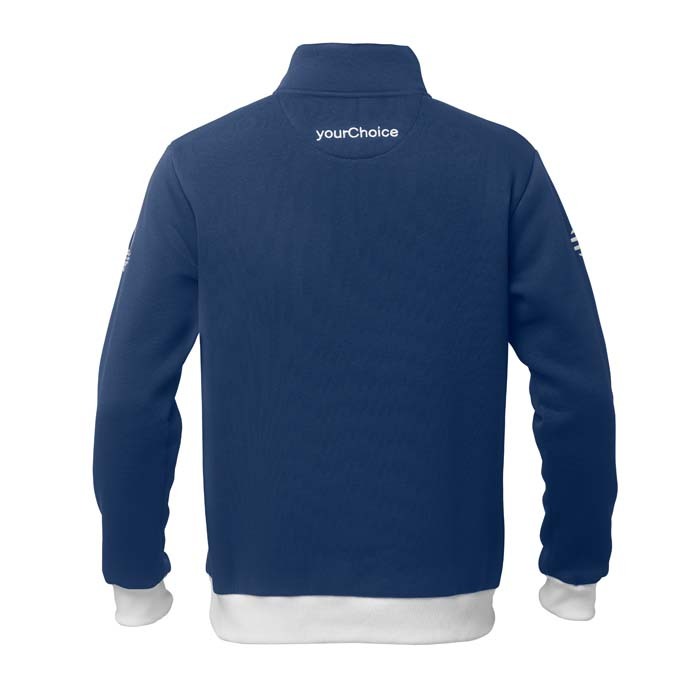 CG1017 Sweatshirt à col montant avec fermeture à glissière 1/4, sur mesure. publicitaire personnalisé - vue 6