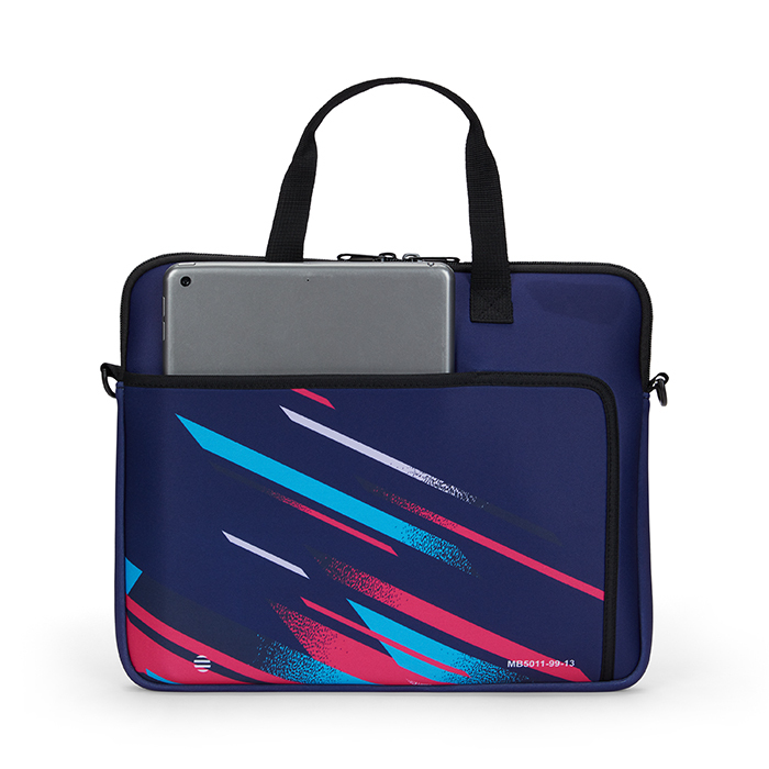 MB5011 Pochette pour ordinateur portable avec fermeture éclair et pochette arrière. publicitaire personnalisé - vue 6