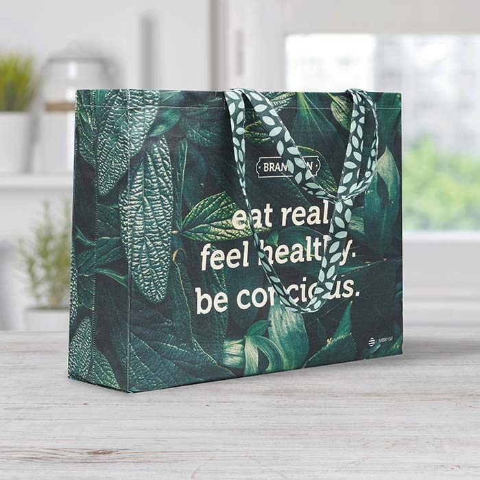 MB8106 Sac en coton 180 g/m² avec soufflet et longues anses. publicitaire personnalisé - vue 6