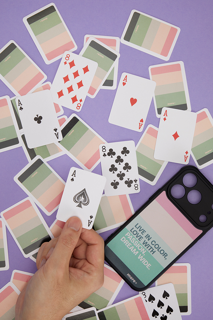 MCAD03 54 cartes de jeu de voyage, votre dessin sur 1 face. publicitaire personnalisé - vue 6