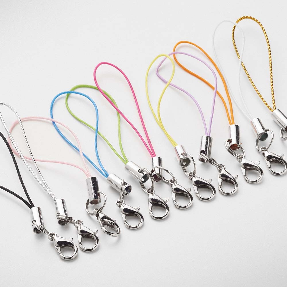 MCHM07 Bracelet à charms de téléphone avec porte-clés en corde. publicitaire personnalisé - vue 6