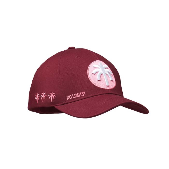 MH2002 Casquette de baseball à 6 panneaux, fabriquée en coton lourd brossé 280gsm. publicitaire personnalisé - vue 6