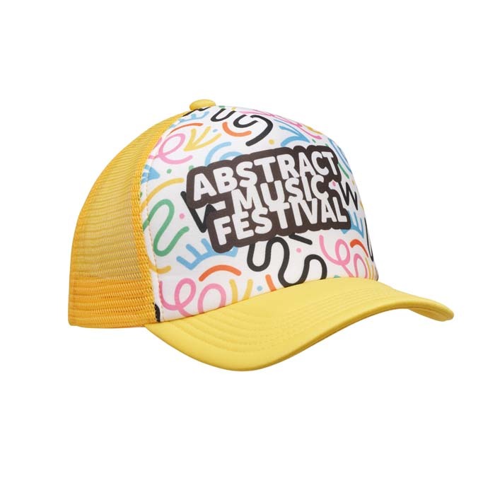 MH2211 Casquette trucker en polyester de haute qualité, disponible dans plus de 75 0... publicitaire personnalisé - vue 6