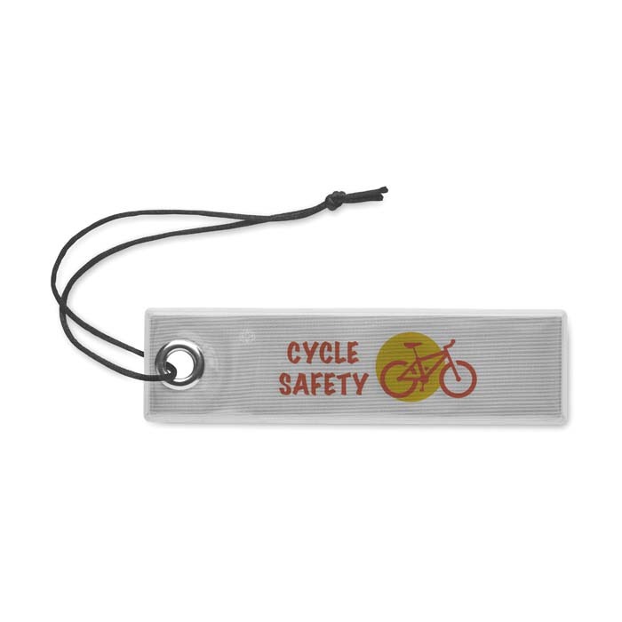 MK2030 Porte-clés de sécurité réfléchissant 3x11cm (CE EN17353) publicitaire personnalisé - vue 6