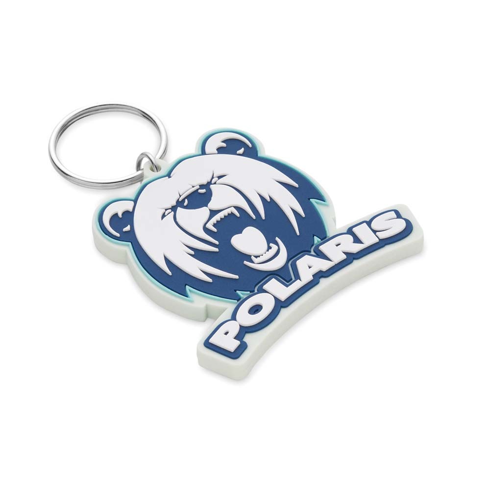 MK5006 Porte-clés NFC personnalisé en caoutchouc PVC avec un logo double face. publicitaire personnalisé - vue 6