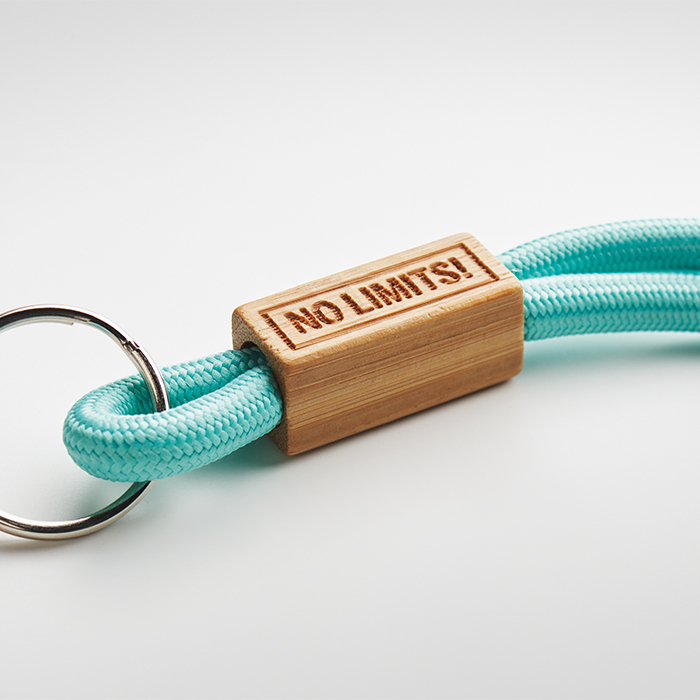 ML1073 Lanyard avec boucle en bambou. publicitaire personnalisé - vue 6