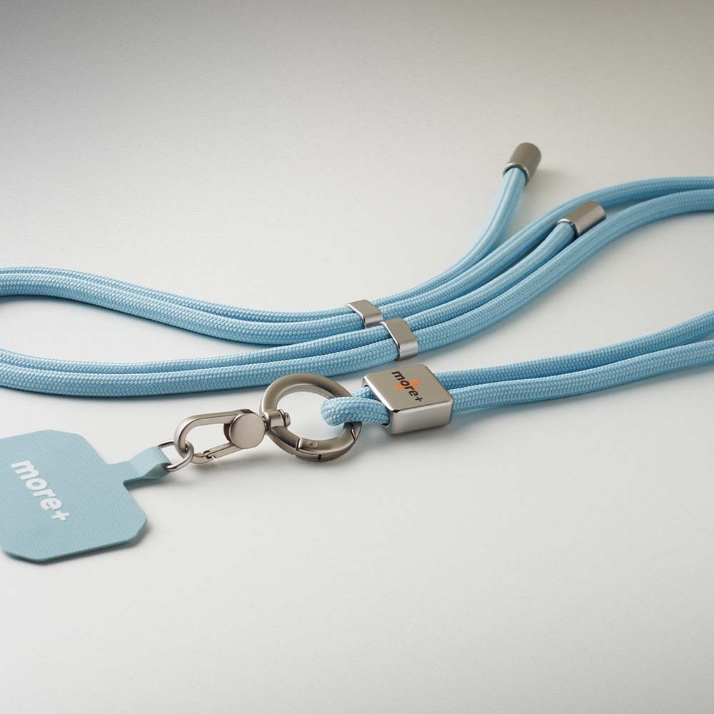 ML1092 Lanyard téléphonique et sangle de poignet 2 en 1 publicitaire personnalisé - vue 6