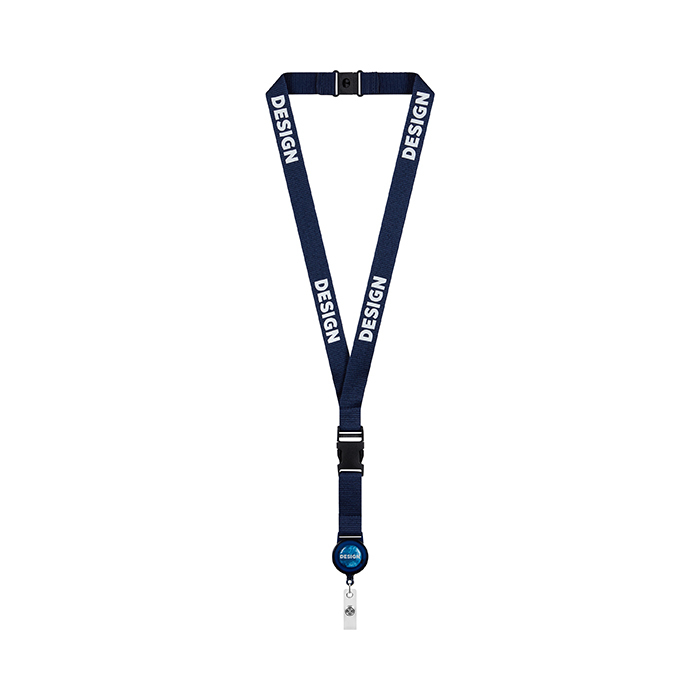 ML1162 Silkkipainettu jojokaulanauha pikalukolla. Kaulanauha, jossa on 1-värinen pai... publicitaire personnalisé - vue 6