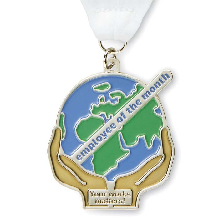 MM1001 Médaille en alliage de zinc (≤25cm2 / 3 couleurs). publicitaire personnalisé - vue 6