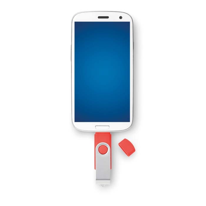 MO6001 Clé USB On The Go (Android. Logo 1 couleur sur une face inclus. publicitaire personnalisé - vue 6