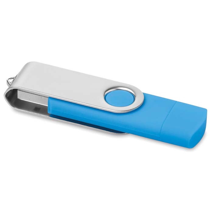 MO6004 USB On The Go (Type-C). Logo 1 couleur sur une face inclus. publicitaire personnalisé - vue 6