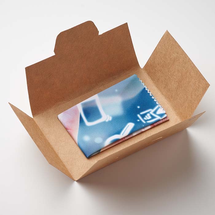 MPGC01 Lingette en microfibre en quadri (12x12cm). publicitaire personnalisé - vue 6