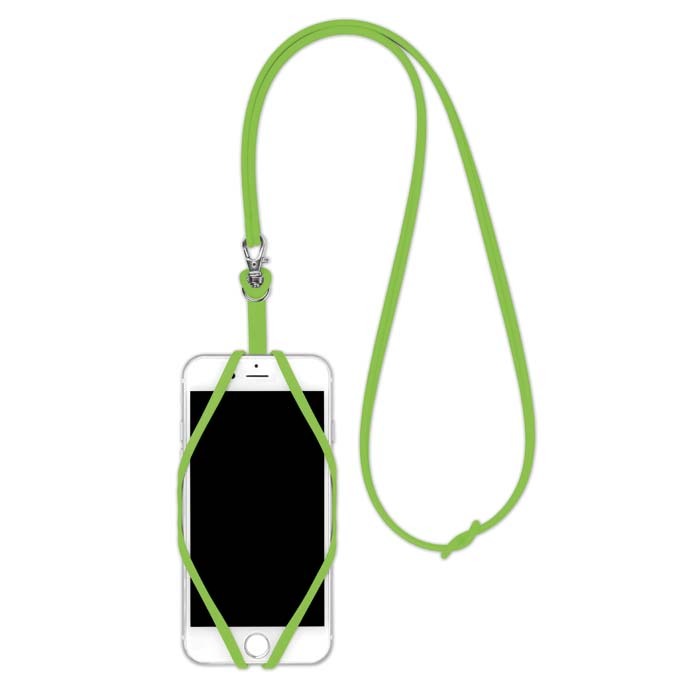 MPHN15 Support smartphone en silicone avec compartiment pour cartes. publicitaire personnalisé - vue 6