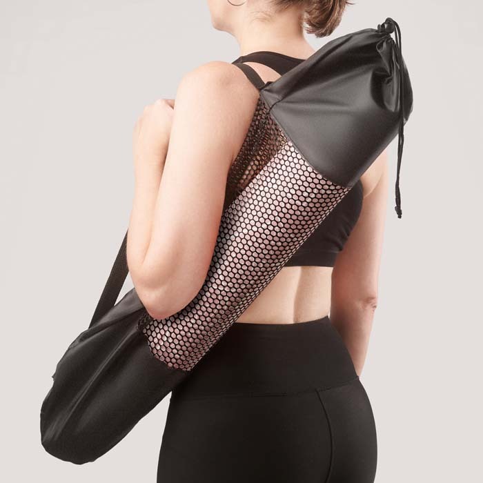 MYMT03 Tapis de yoga en PU de noix de coco et caoutchouc publicitaire personnalisé - vue 6