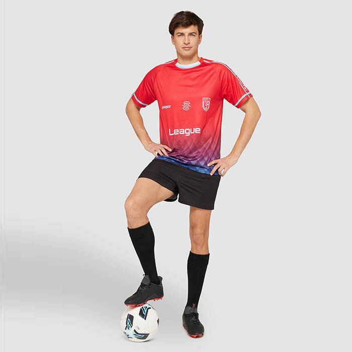 SG1104 Maillot col rond raglan sublimé. publicitaire personnalisé - vue 6