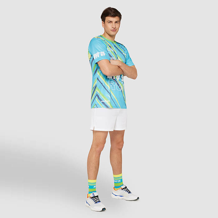 SG1145 T-shirt à carreaux ultraléger 100g. publicitaire personnalisé - vue 6