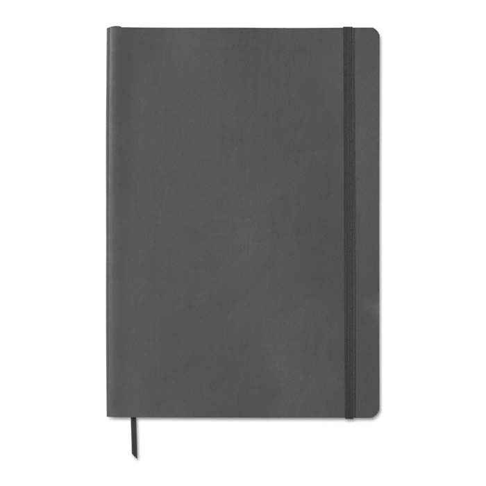 SOPUA5 Cahier A5 à couverture souple en cuir PU avec avec feuilles personnalisées. publicitaire personnalisé - vue 6