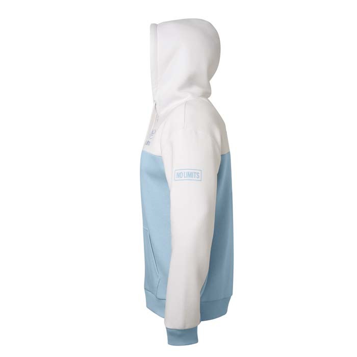 CG1014 Sweat à capuche zippé unisexe bicolore sur mesure coupe moderne. publicitaire personnalisé - vue 7