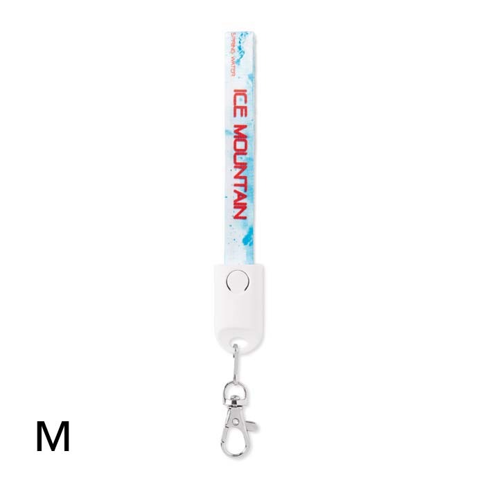 MC1004 Câble de recharge. Votre design en quadri sur les deux faces. publicitaire personnalisé - vue 7