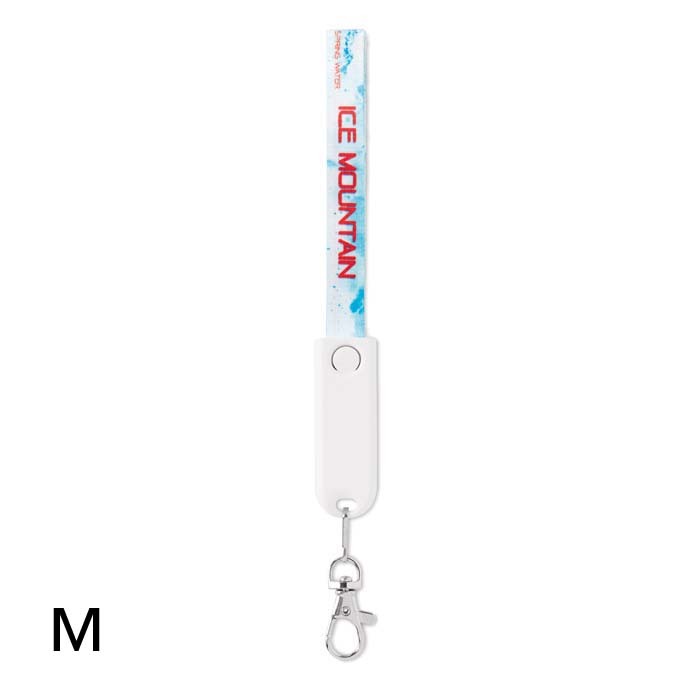 MC1005 Câble de recharge. Votre design en quadri sur les deux faces. publicitaire personnalisé - vue 7