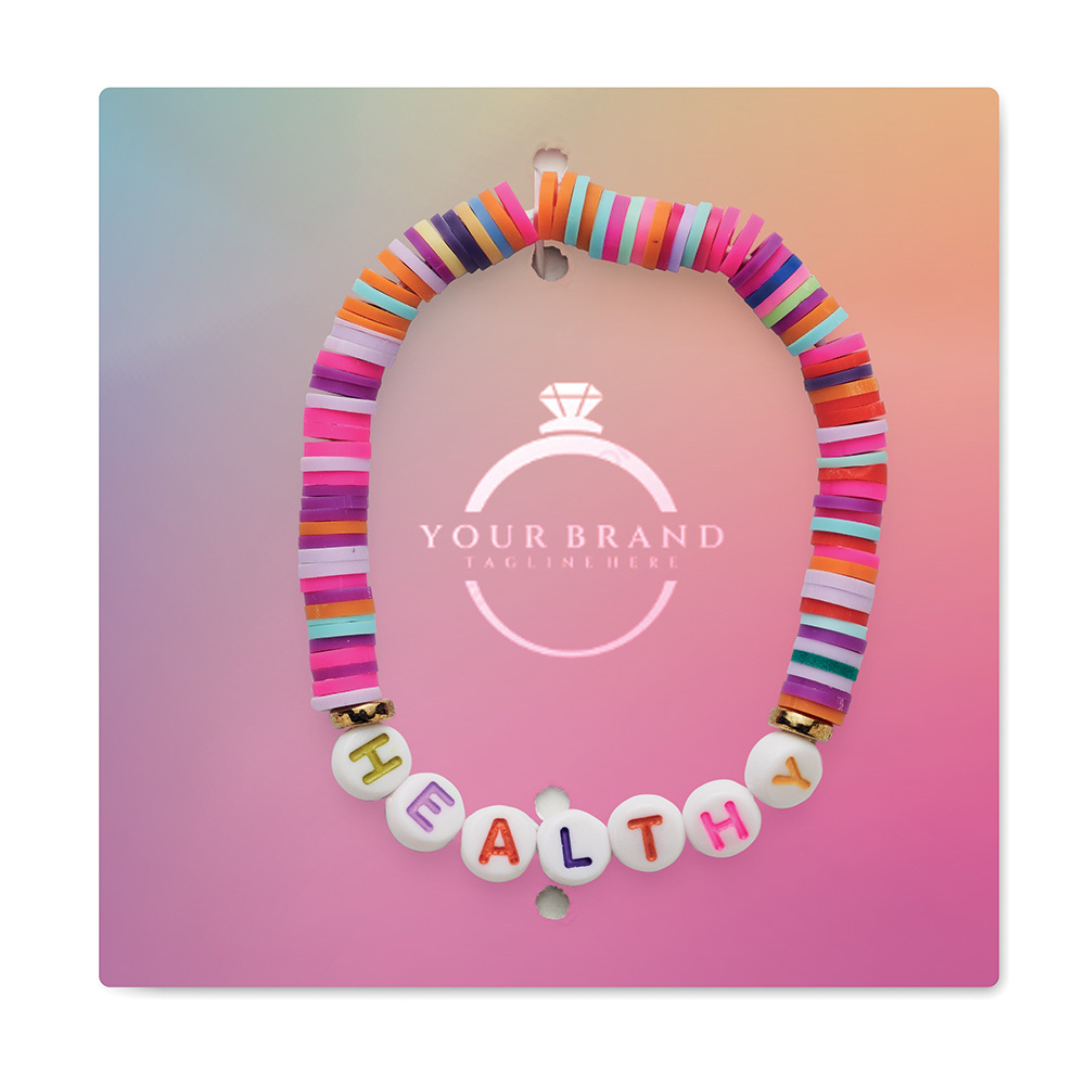 MCHM02 Bracelets à breloques personnalisés selon votre design avec la plus large gam... publicitaire personnalisé - vue 7