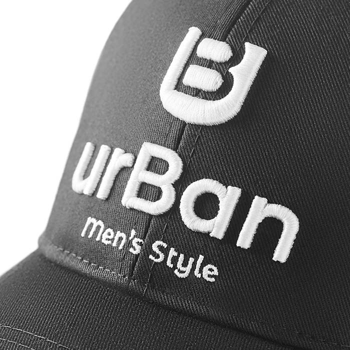 MH2103 Casquette de baseball en RPET à 6 pans structurés et profil moyen. publicitaire personnalisé - vue 7