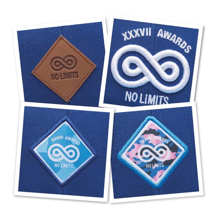 MH2337 Casquette profilée à 6 panneaux en tissu acrylique avec visière plate imprimé... publicitaire personnalisé - vue 7