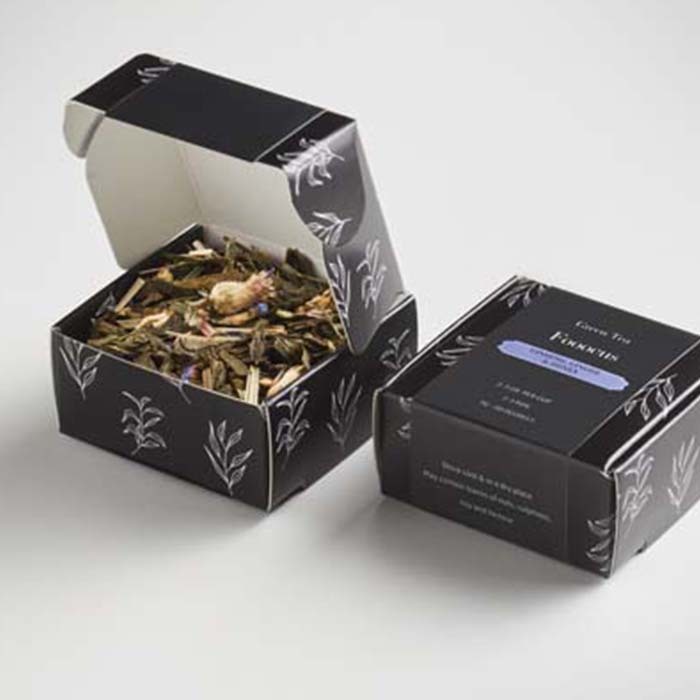 MI4006 coffret cadeau de 4 thés zen et barres chocolatées publicitaire personnalisé - vue 7