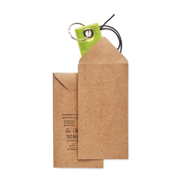 MK2030 Porte-clés de sécurité réfléchissant 3x11cm (CE EN17353) publicitaire personnalisé - vue 7