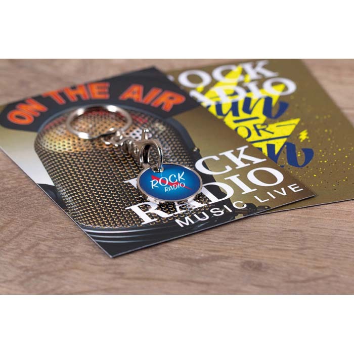 MK4007 Jeton imitation émail dur avec impression en couleur (0,50 €/1 €/1 £). publicitaire personnalisé - vue 7