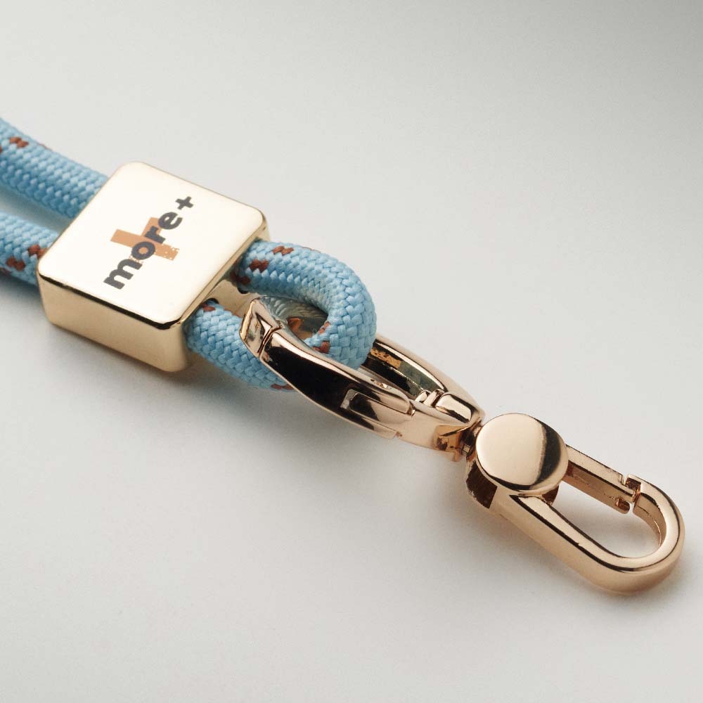 ML1093 Bandoulière et dragonne pour téléphone 2-en-1 bicolore. publicitaire personnalisé - vue 7