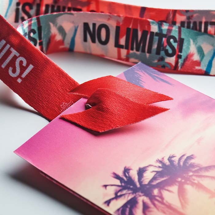 ML1384 Lanyard porte-badge en rPET sublimé sans crochets métalliques. publicitaire personnalisé - vue 7