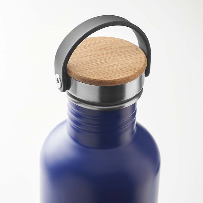 MS9475 Bouteille simple paroi en acier inoxydable de 750ml. Quadri 360° incl. publicitaire personnalisé - vue 7