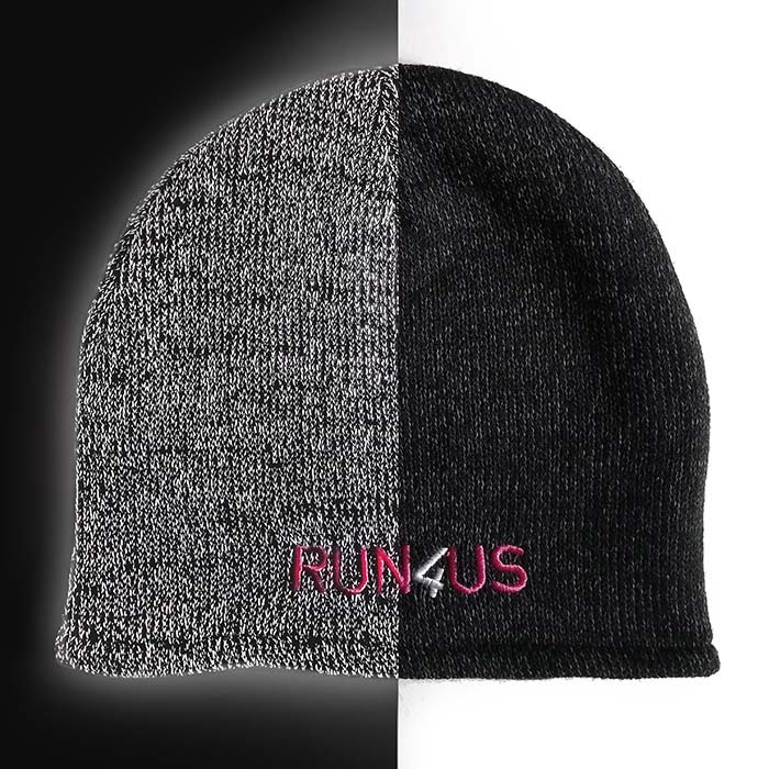 MW1009 Bonnet en acrylique double épaisseur avec fils réfléchissants. publicitaire personnalisé - vue 7