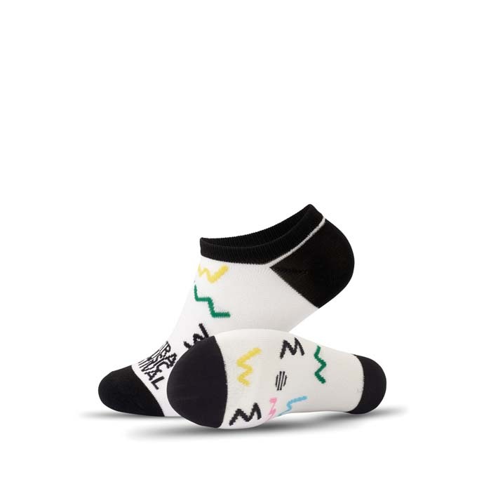 MWCS23 Chaussettes invisibles en coton Jacquard. Le MOQ est de 50 paires par taille. publicitaire personnalisé - vue 7